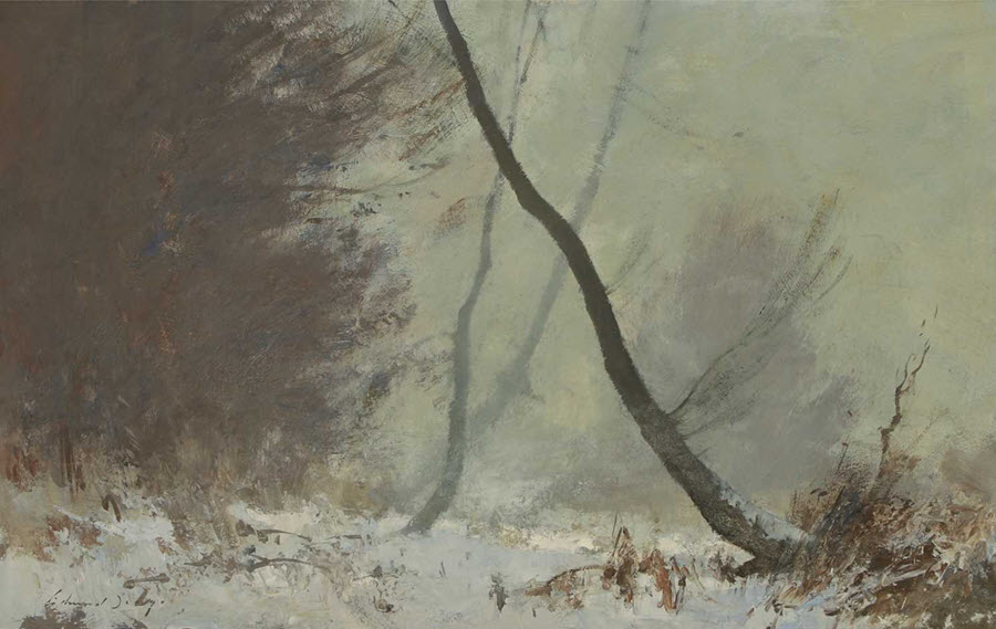 Snow and Mist, Norfolk by Edward Seago 