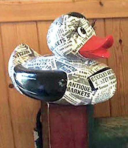  A vintage duck model