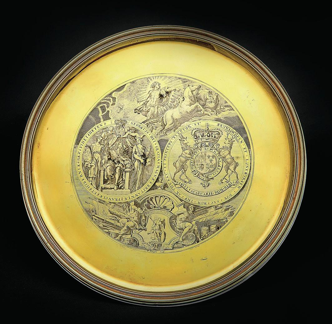 Walpole seal salver
