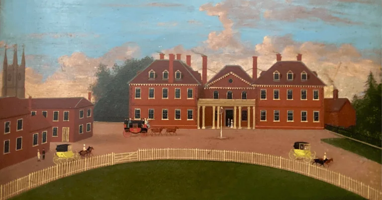 View of Marlborough College by George Maton