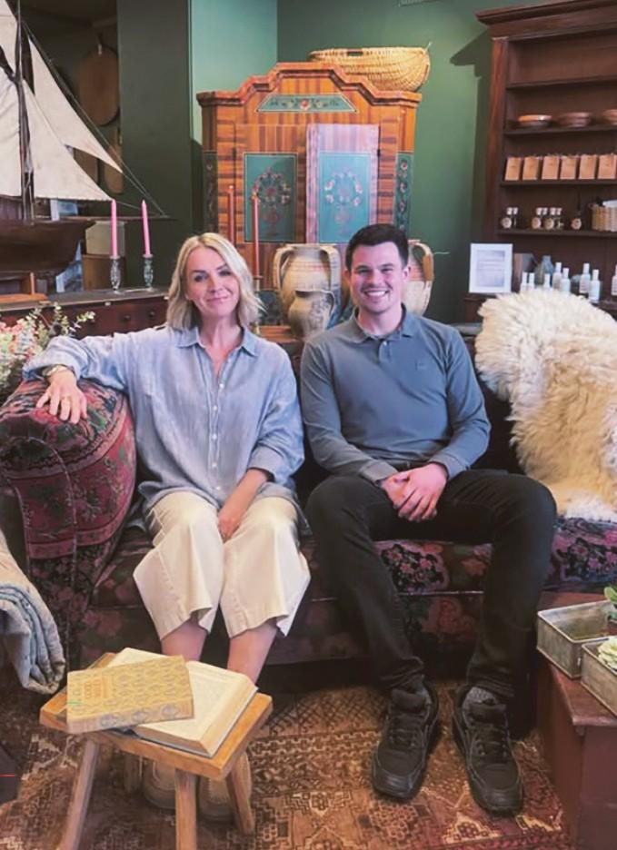 Donna Williams and Ryan Parfitt