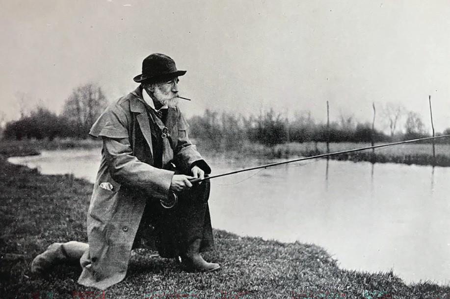 A photo of Horace Brown fishing