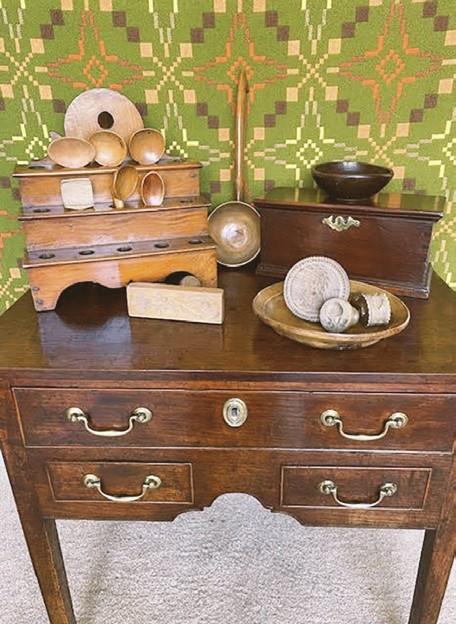 Antique items at a forthcoming fair