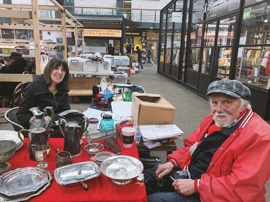 Dealers at Old Spitalfields Market