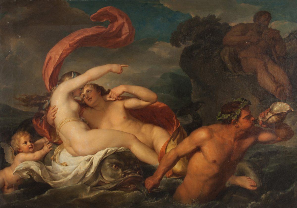Acis and Galatea painting