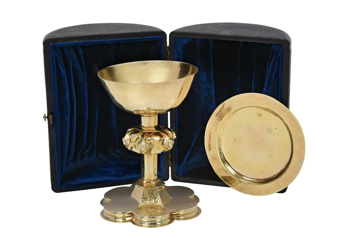 Silver gilt chalice