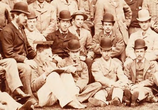 Oscar Wilde college photo