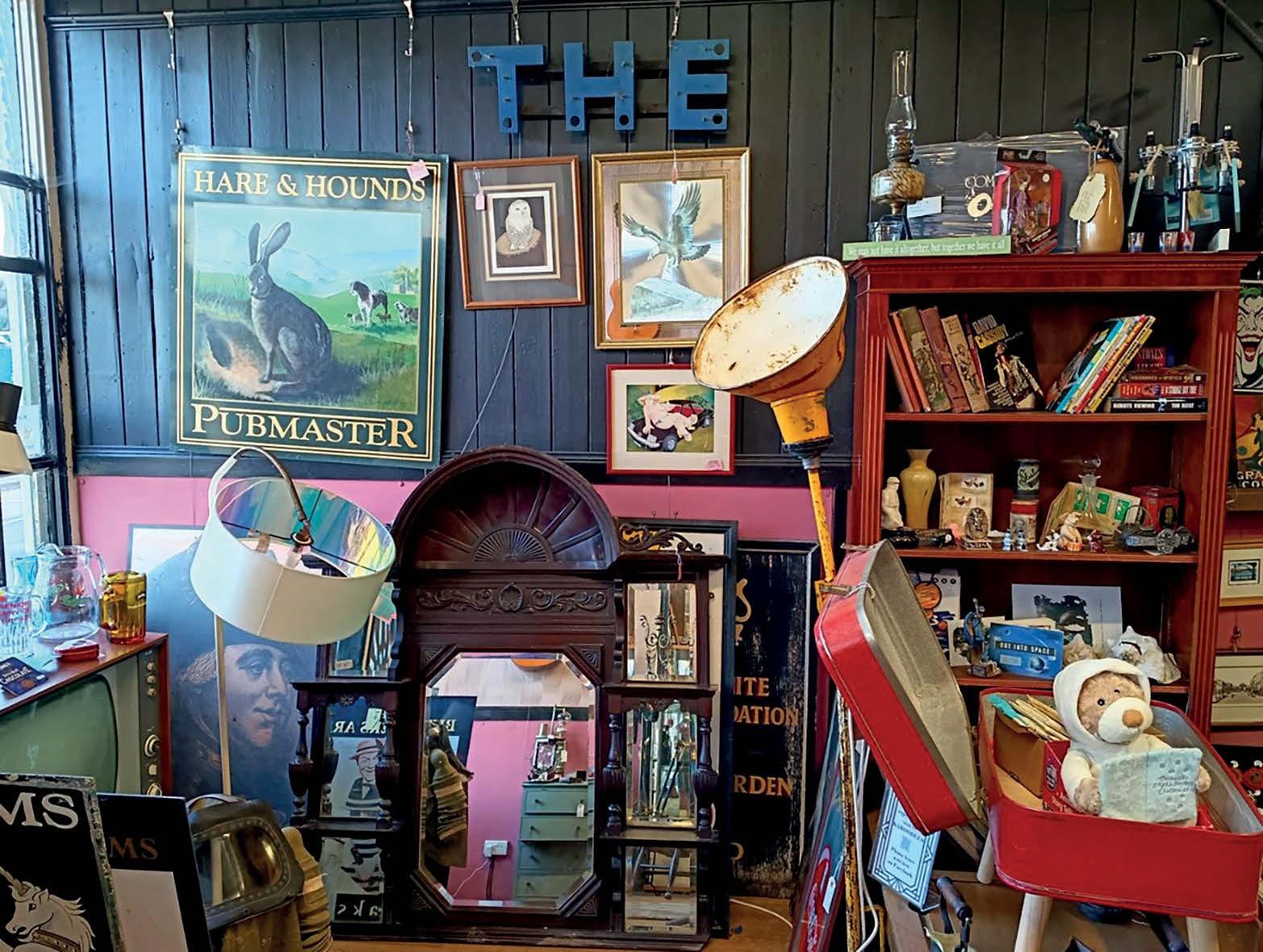 An interior at Kaboodles Emporium in Rochester.