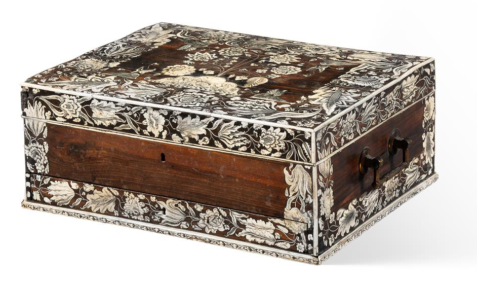 East Indian rosewood workbox