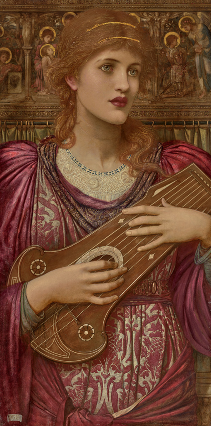 Thy Music by John Melhuish Strudwick