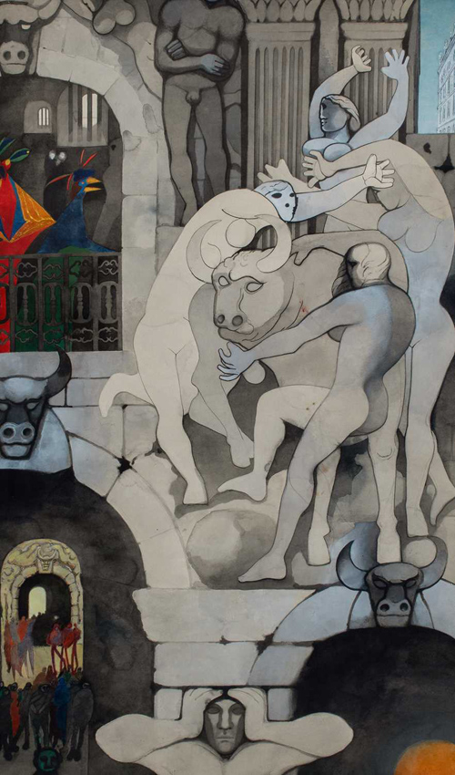 The Gateway by Edward Burra