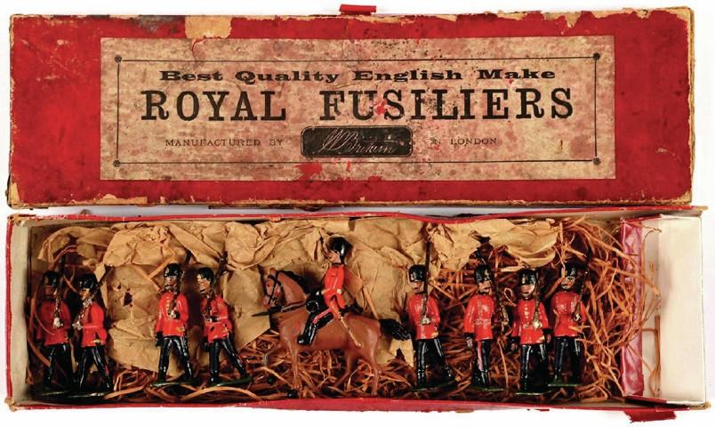 ‘Holy Grail’ Britains toy soldiers from 1893 achieve terrific price