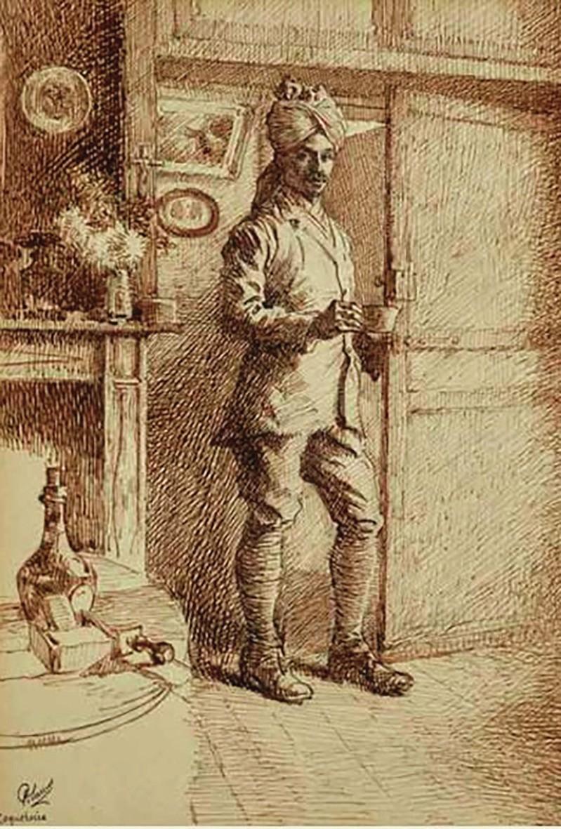 Paul Sarrut drawing