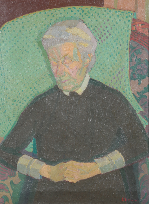 The Artist's Mother by Harold Gilman