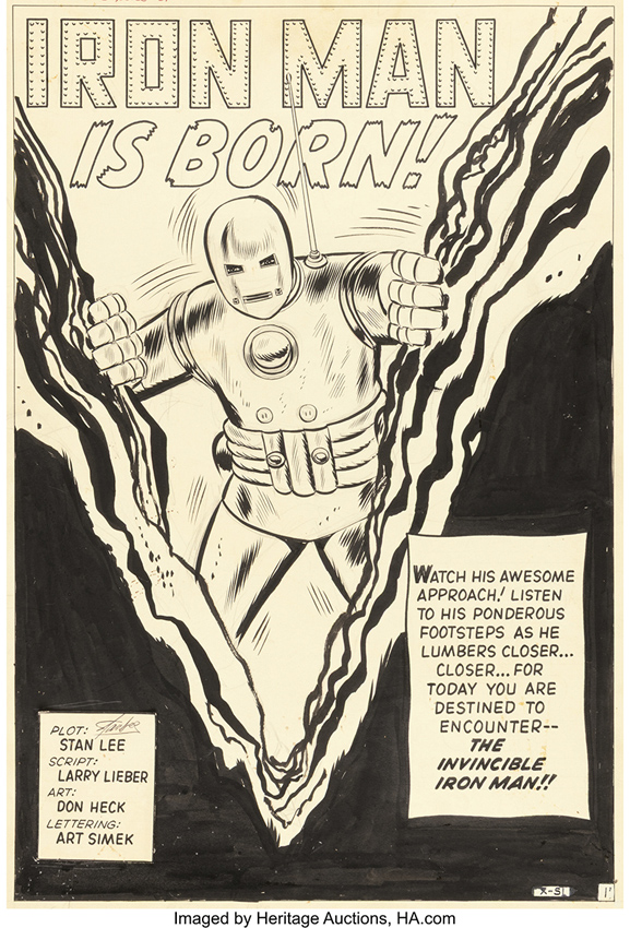 2754NEDI Heritage Don Heck Artwork