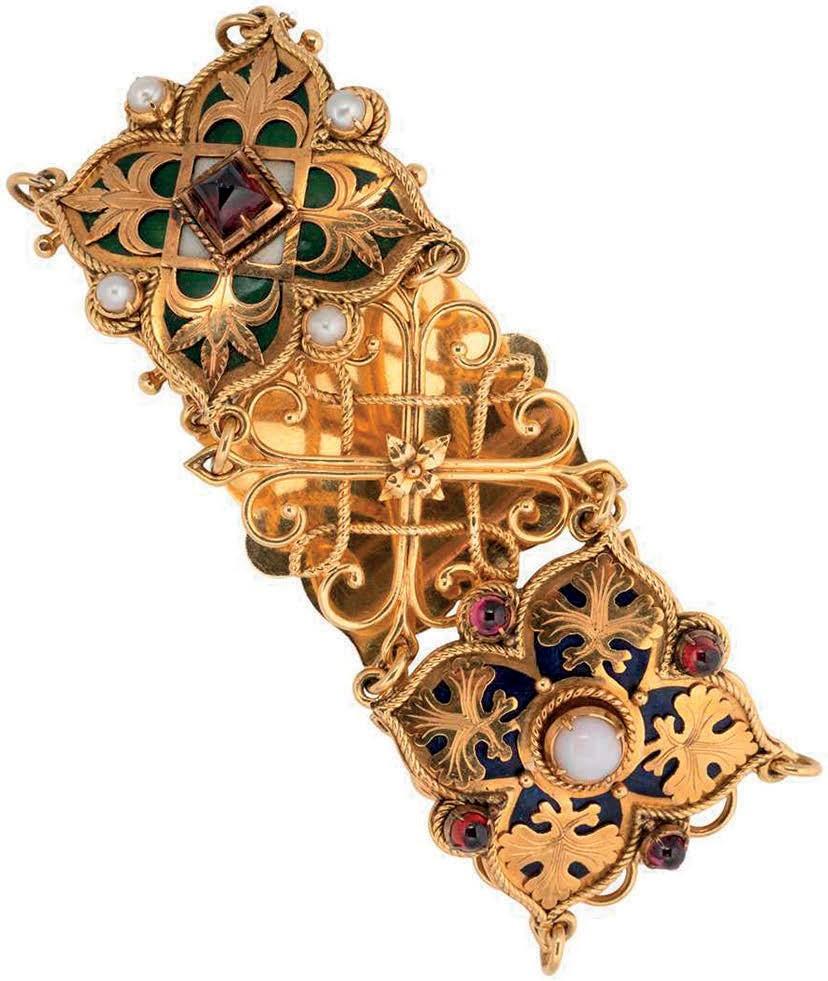 Victorian Gothic revival bracelet