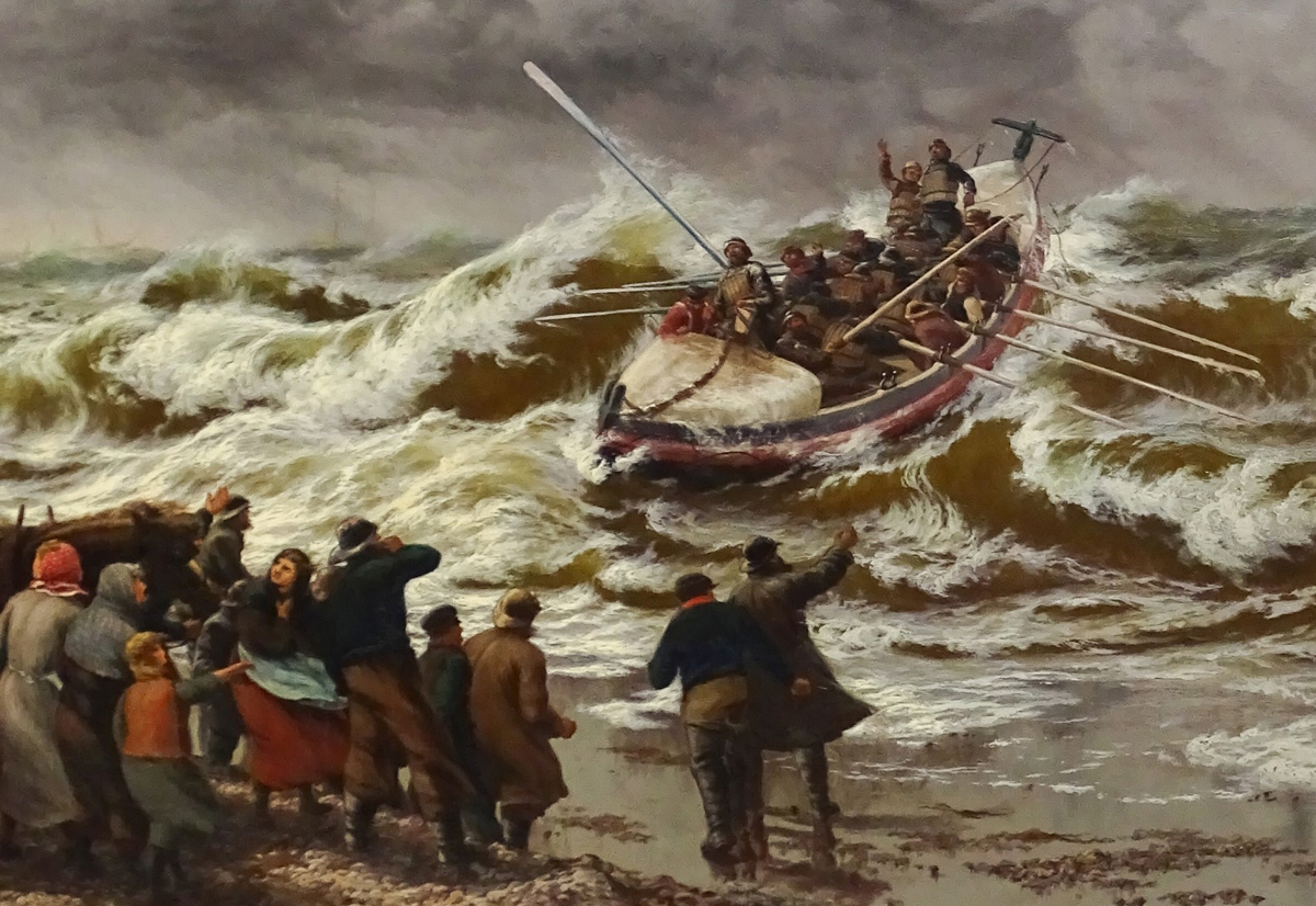 Return of the Life Boat by Thomas Rose Miles