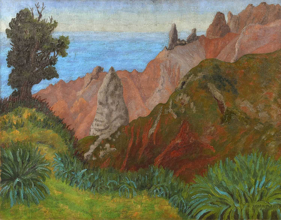 Landscape, St. Helena by Cedric Morris