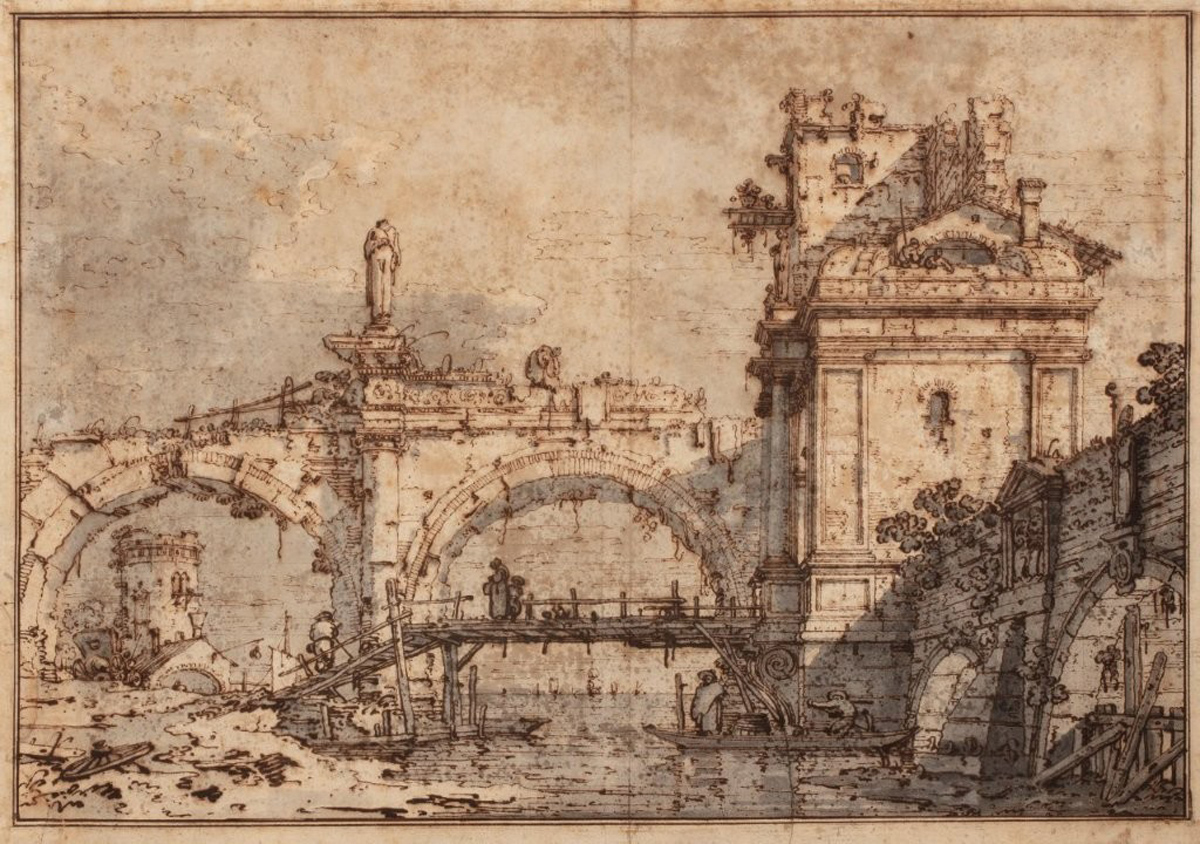 Canaletto drawing