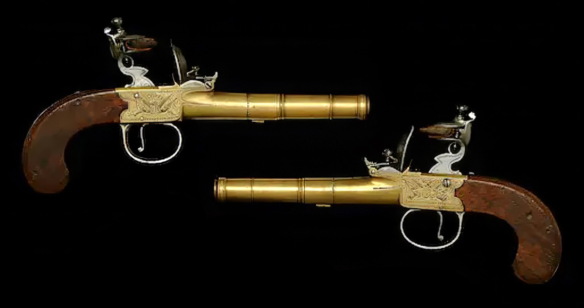 Flintlock pistols