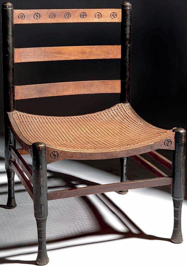 Egyptian revival style chair