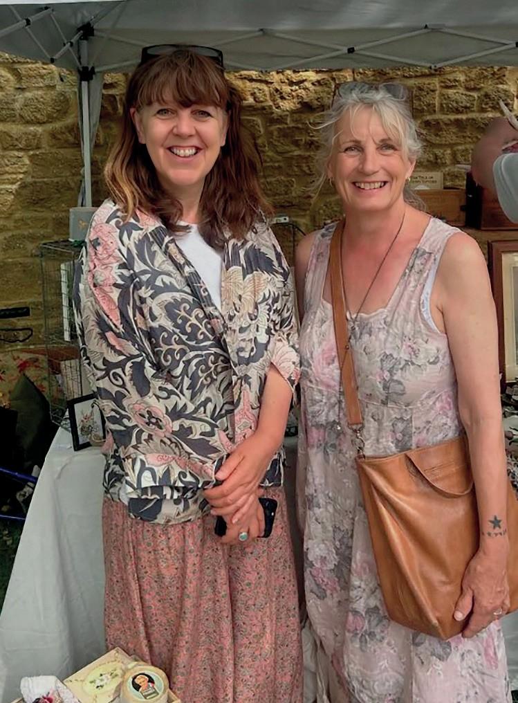 Amanda Perry and Kay Davies