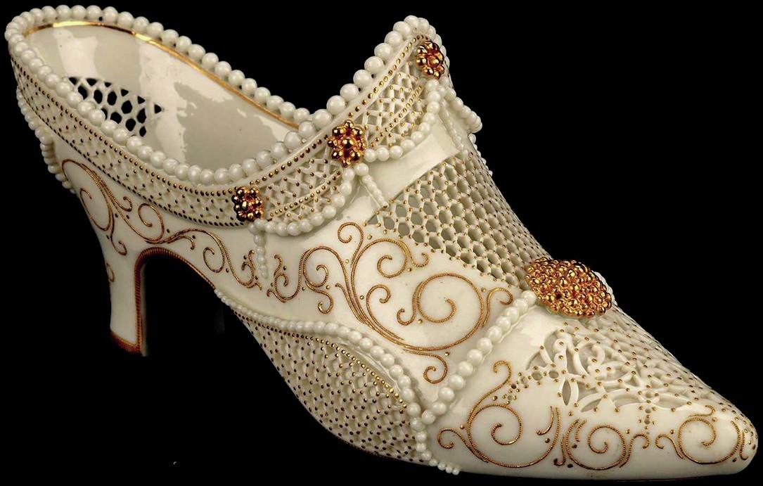 Royal Worcester shoe model
