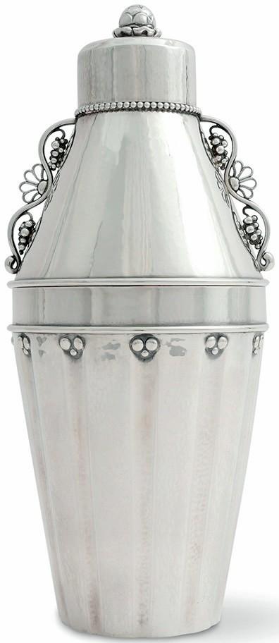 Georg Jensen silver cocktail shaker