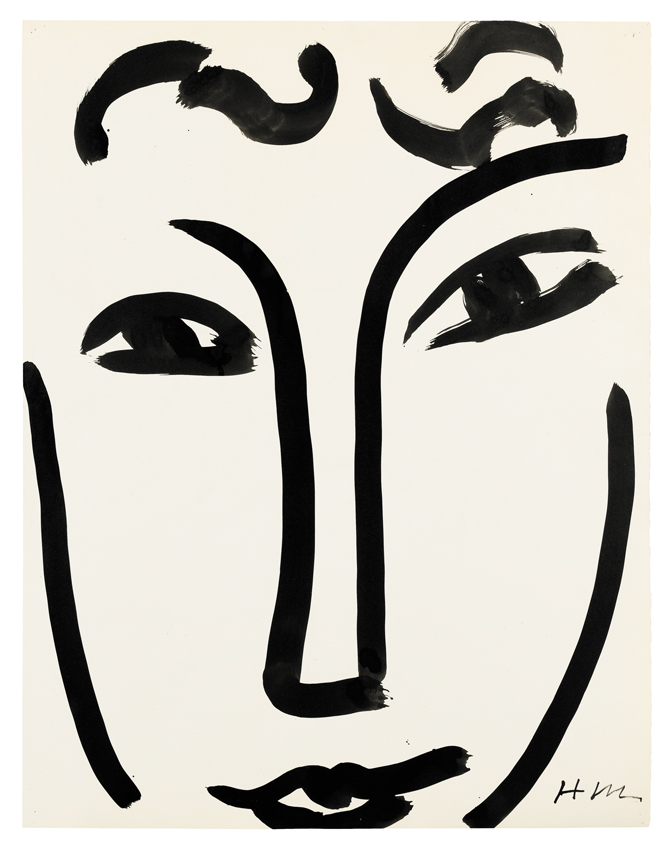 Visage by Henri Matisse