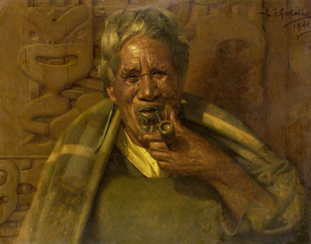 Portrait by Charles F Goldie
