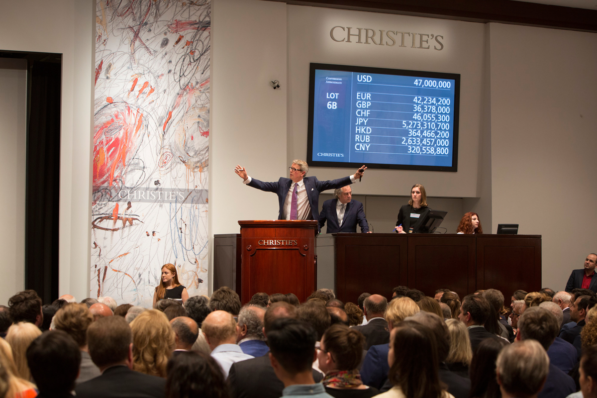 Christie’s auctioneer Jussi Pylkkänen