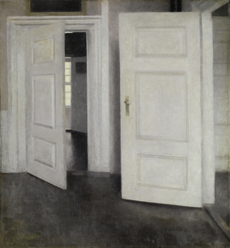 Vilhelm Hammershøi’s White Doors