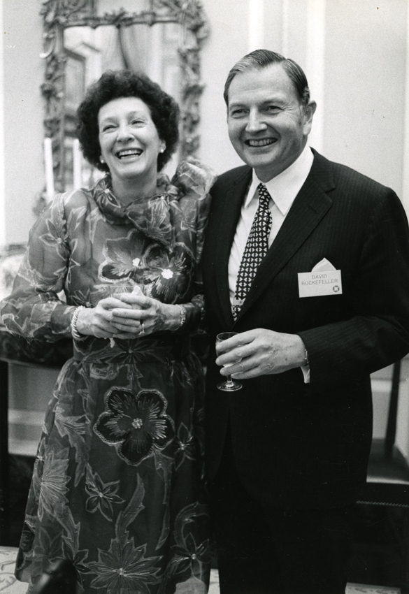 David and Peggy Rockefeller