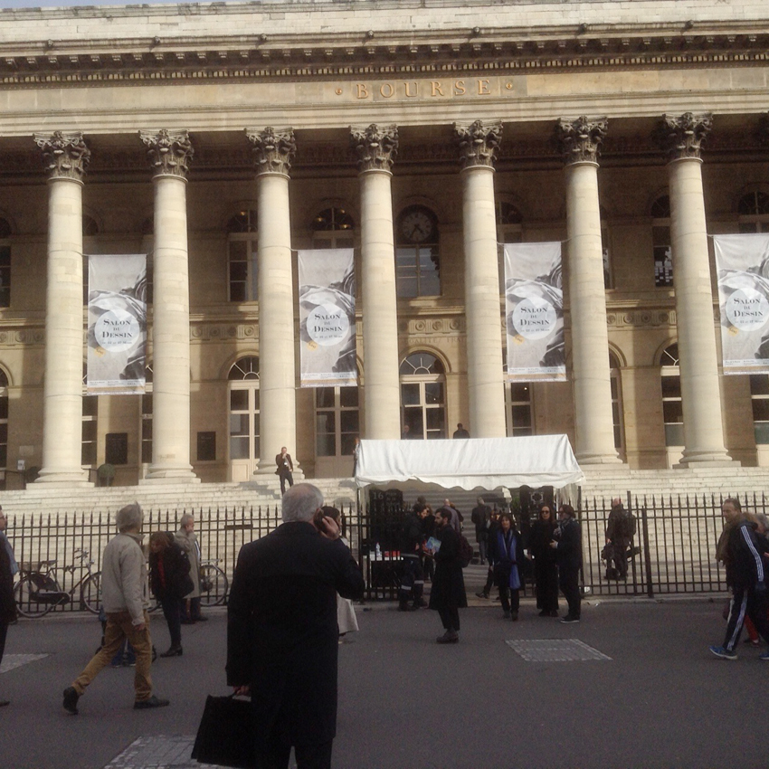 Palais Brogniart, venue of Fine Arts Paris