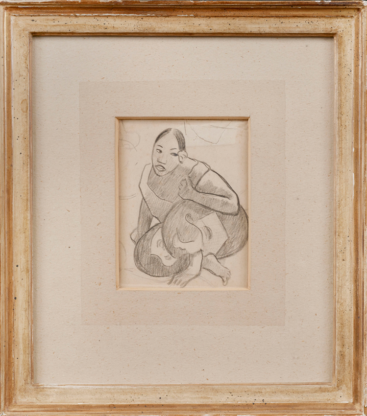 Gauguin drawing