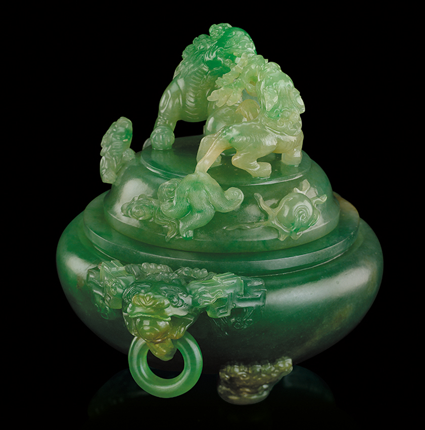 Jadeite censer