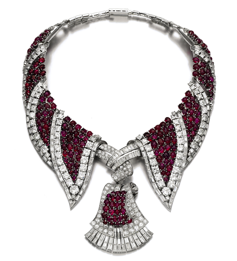 Ruby necklace