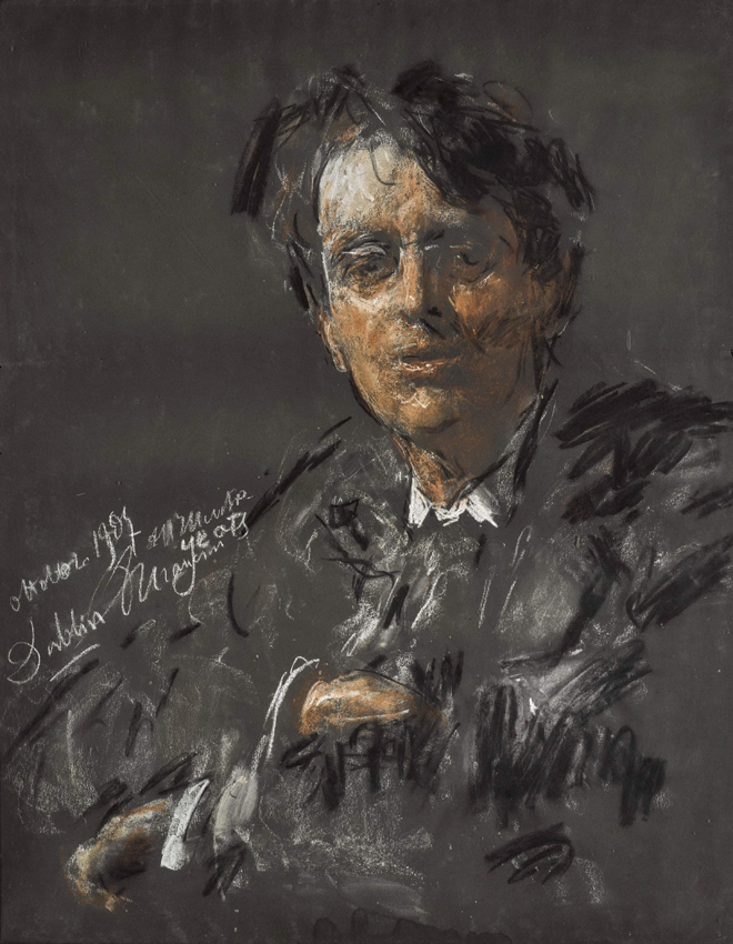 WB Yeats by Antonio Mancini