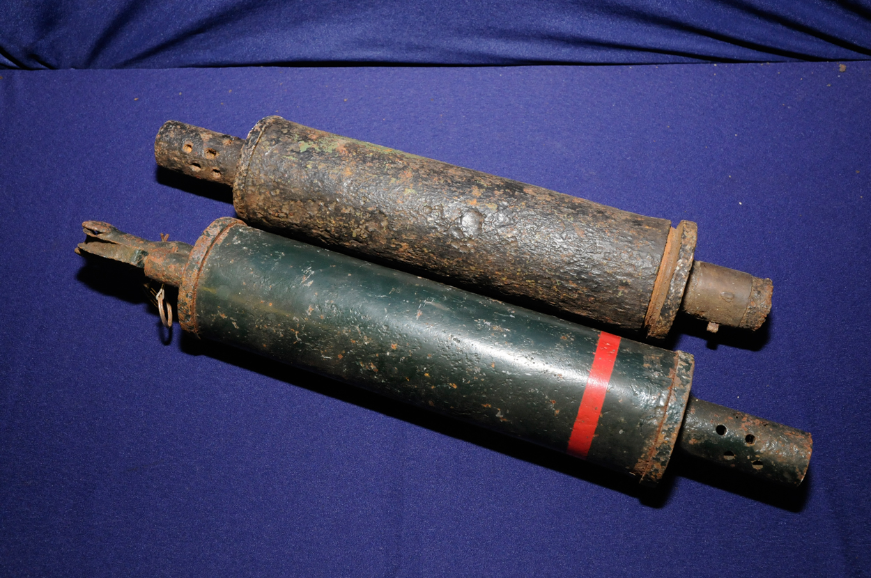 Stokes mortar bombs