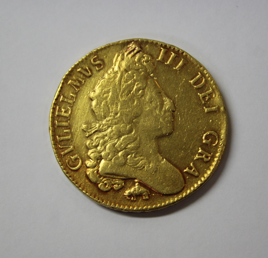 William III ‘elephant and castle’ five guineas