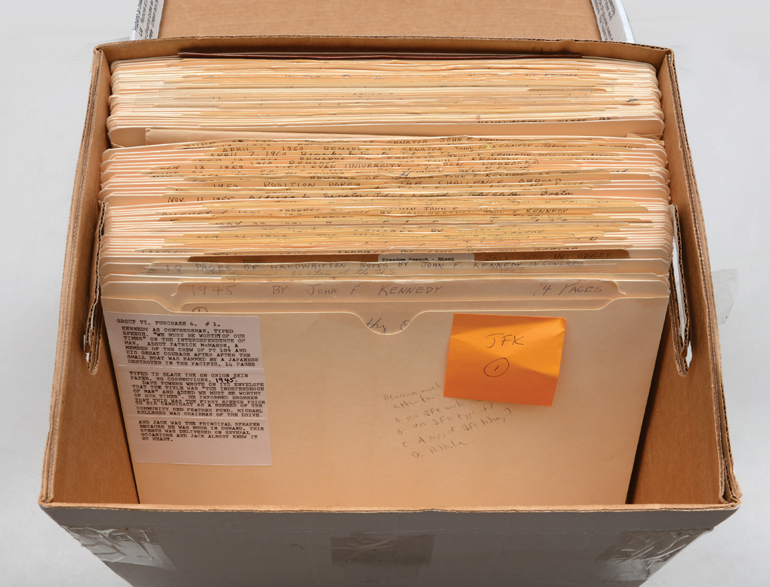 John F Kennedy documents