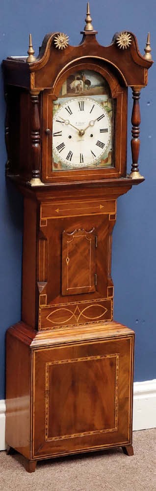 Miniature grandfather clock