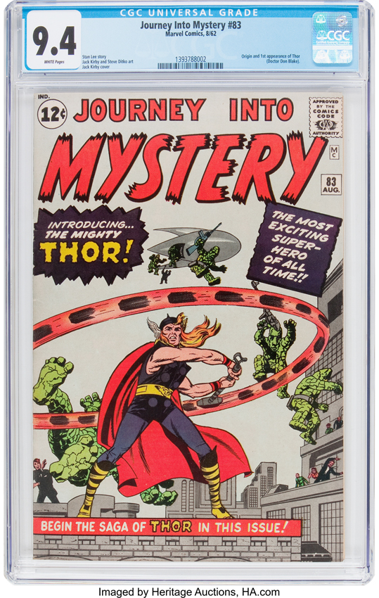 Marvel comic Journey Into Mystery 83