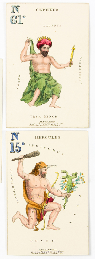 Playing Cards Cepheus and Hercules