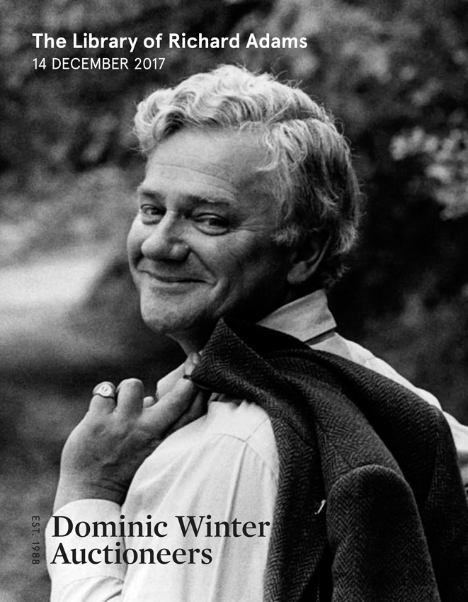 Richard Adams collection auction catalogue