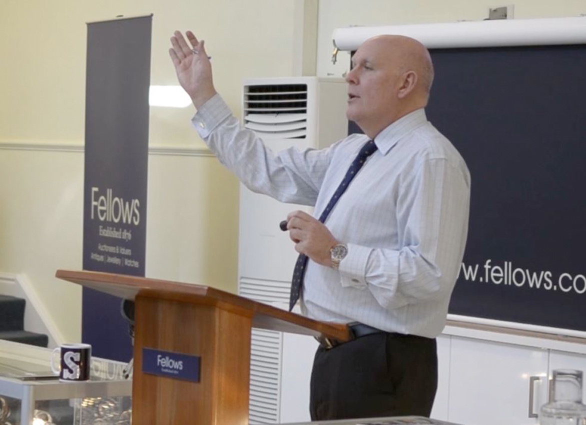 Stephen Whittaker of Fellows auction house