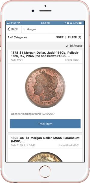 Heritage Auctions app
