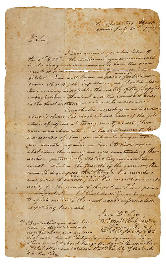 Washington letter