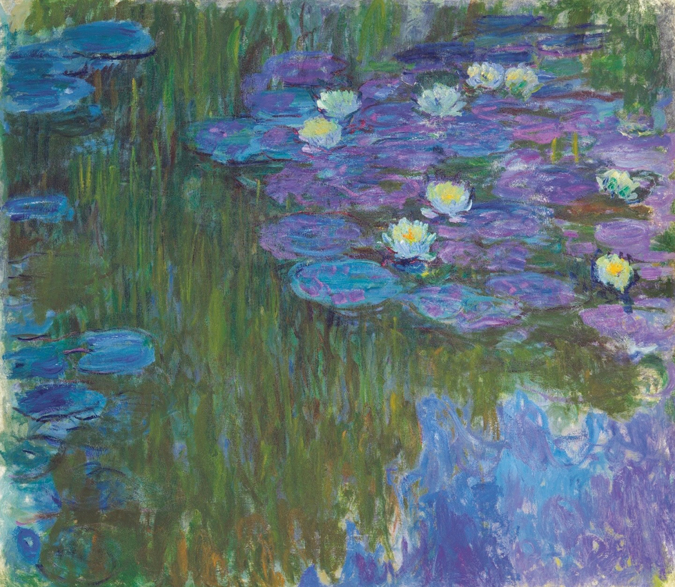 ‘Nymphéas en fleur’ by Claude Monet