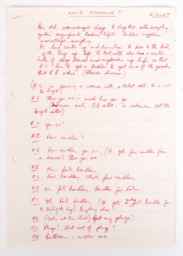 Barker script